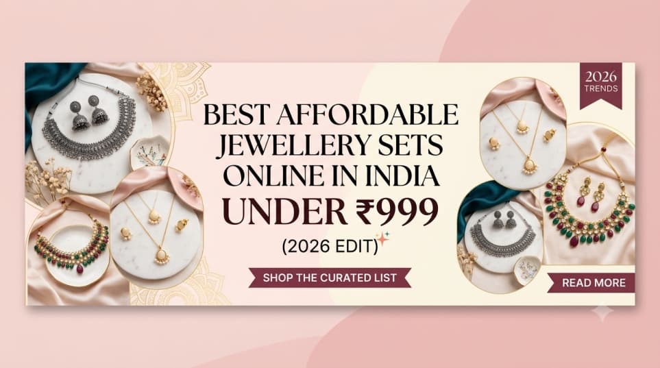 Affordable Jewellery Sets Under ₹999 (2026)